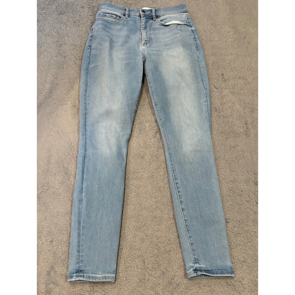 Loft Mad and Loved The Jegging Jeans Light Wash Blue Skinny Denim Size 6 28
